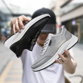 New in Women’s Shoes Breathable Soft Bottom Running Shoes Mesh Casual Comfortable Men’s Sneakers