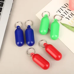 New 2Pcs Boat Kayak Floating Keyring Buoyant Sailing Boat Float Canal Keychain For Boating Fishing Kayaking Rafting Surfing