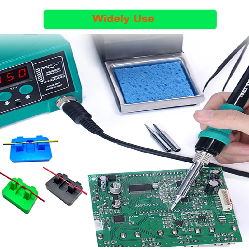 Spring-Loaded Anti-Slip Wire Soldering Fixture Precision Welding Clamp for Phone Repair & Circuit Maintenance Essential Tool soldering tool,circuit board fixture