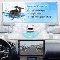 Caméra de recul sans fil universelle BOSSCAR, vision nocturne, HD, étanche, Wifi, caméra de recul pour voiture, 5V 12V, compatible Android IOS 5