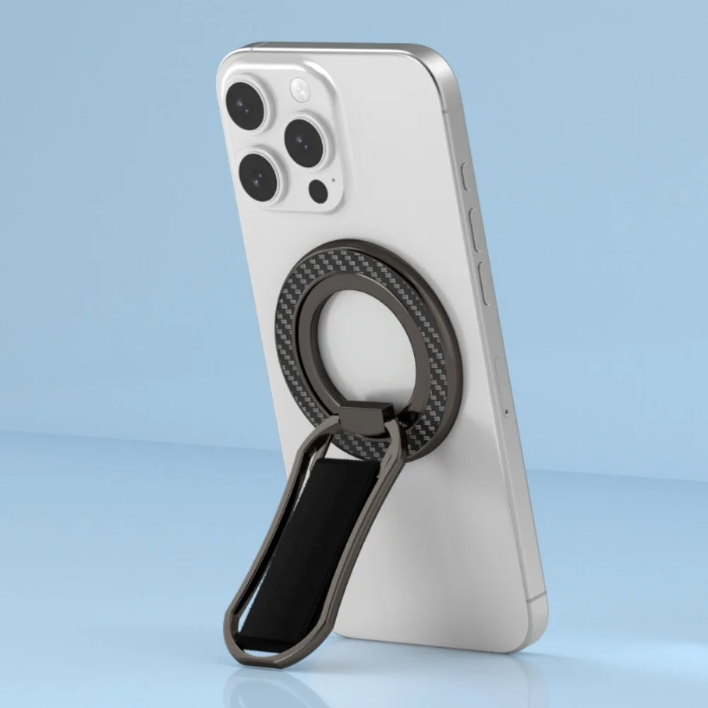 Magnetic Rotatable 4-in-1 Phone Grip and Holder with Shockproof Cover
