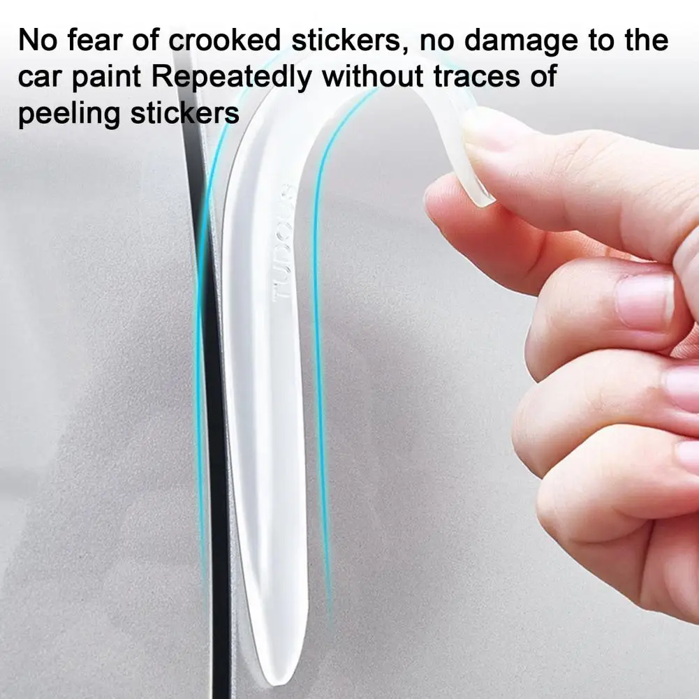 

Car Door Handle Protection Trace-less Anti-scratch Car Door Protection Strips Guard For Paint Surface Easy Peel Stick For Rear