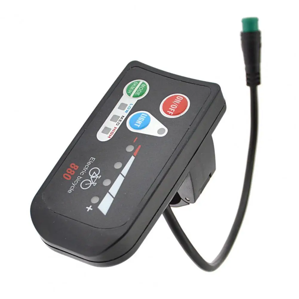Bike Control Panel Flame Retardant Strong Applicability Wear-Resistant 36V 48V Led 880 Electric Bike Display Panel For Modificat