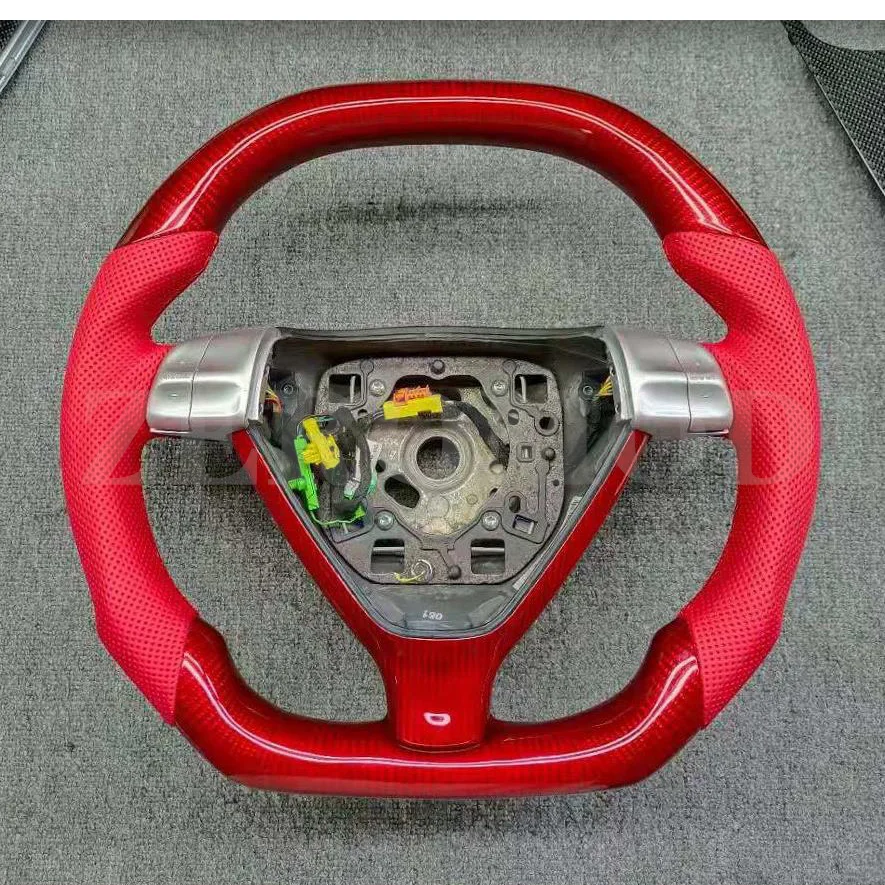 포르쉐 997 987 Cayman Boxster Cayenne를 위한 맞춤형 100% 탄소 섬유 자동차 핸들