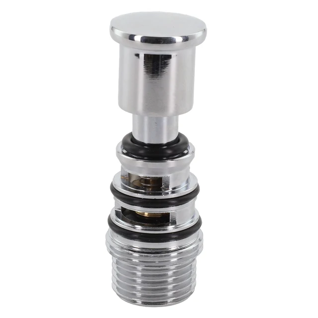 Shower Switch Valve Spring-Loaded Pull-up Water Diverter Surface-Mounted Exposed Triple Bathtub Faucet Water Core 2