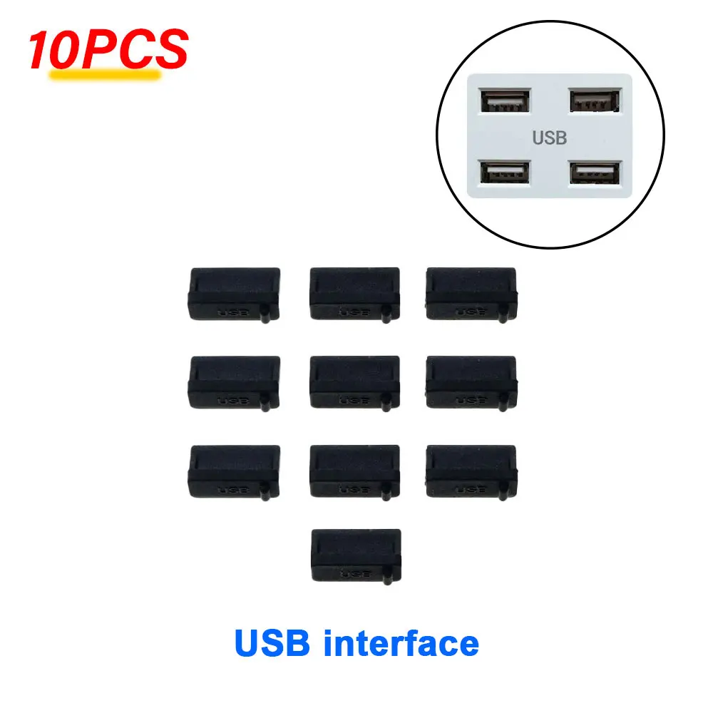 Kit 16 Tappi In Silicone Per Porte Computer – Proteggi Porte USB, RJ45, Audio, Type-C Da Polvere E Umidità