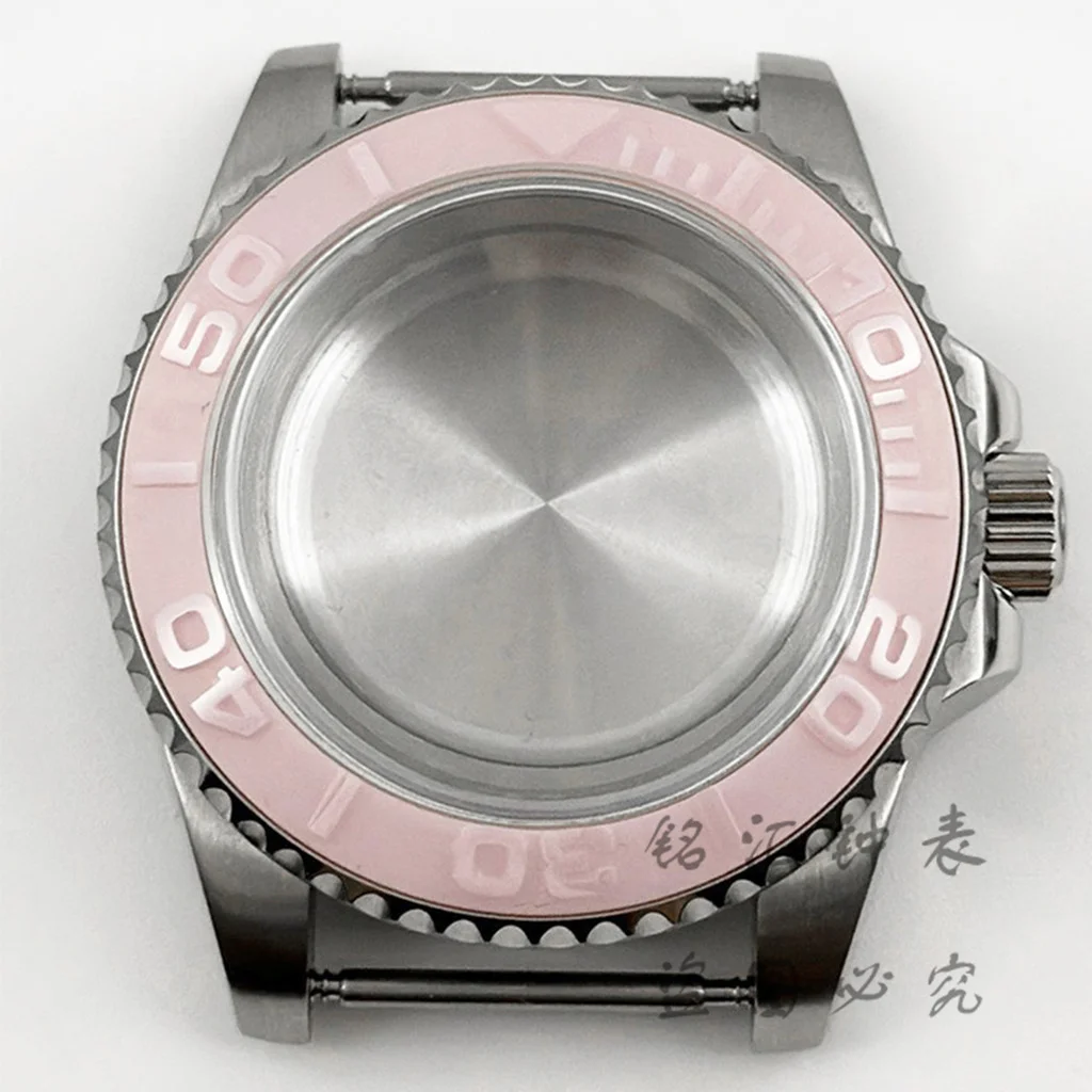 Deep Blue Bezel 40MM Diver Watch Case with Waterproof Sapphire Crystal
