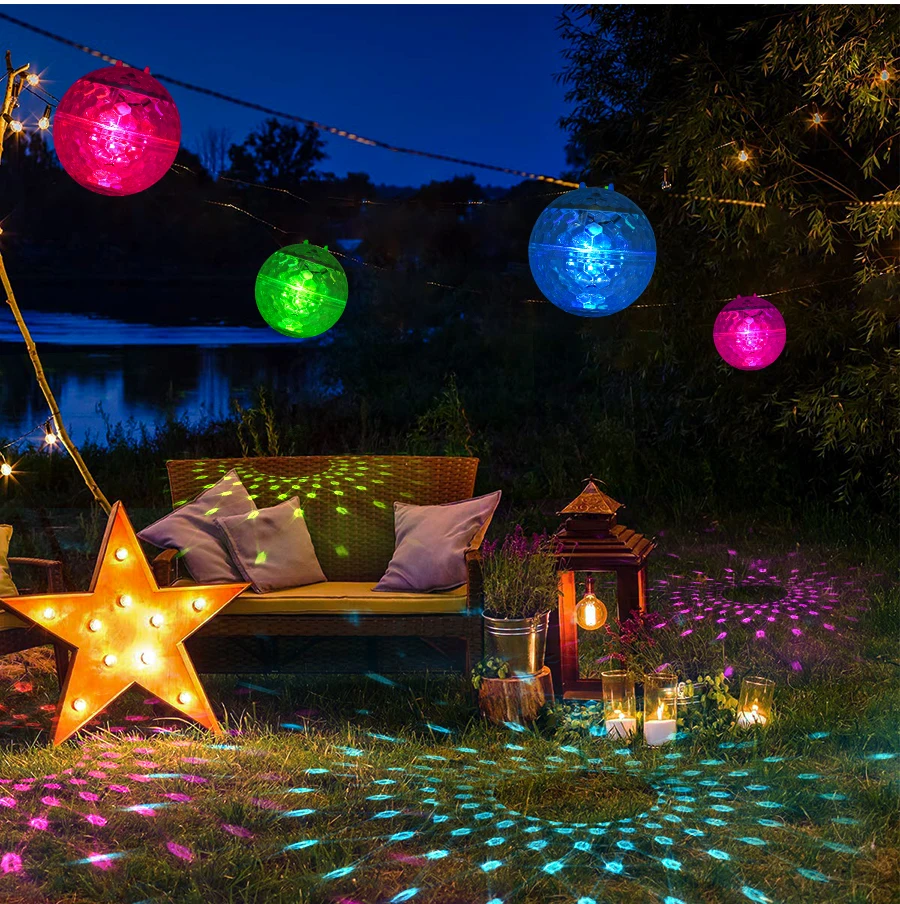 Solar Led Water Floating Light Swimming Pool Waterproof Magic Ball Floating Night Light Color Changing Pond Water Drift Lamp magic 5 elements скраб парфюмированный для тела water 250 0