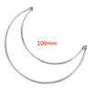 Moon Dream Catcher Metal Moons Ring Hoop DIY Handmade Dreamcatcher for Handmade Wedding Wreath Hanging Handicraft 2