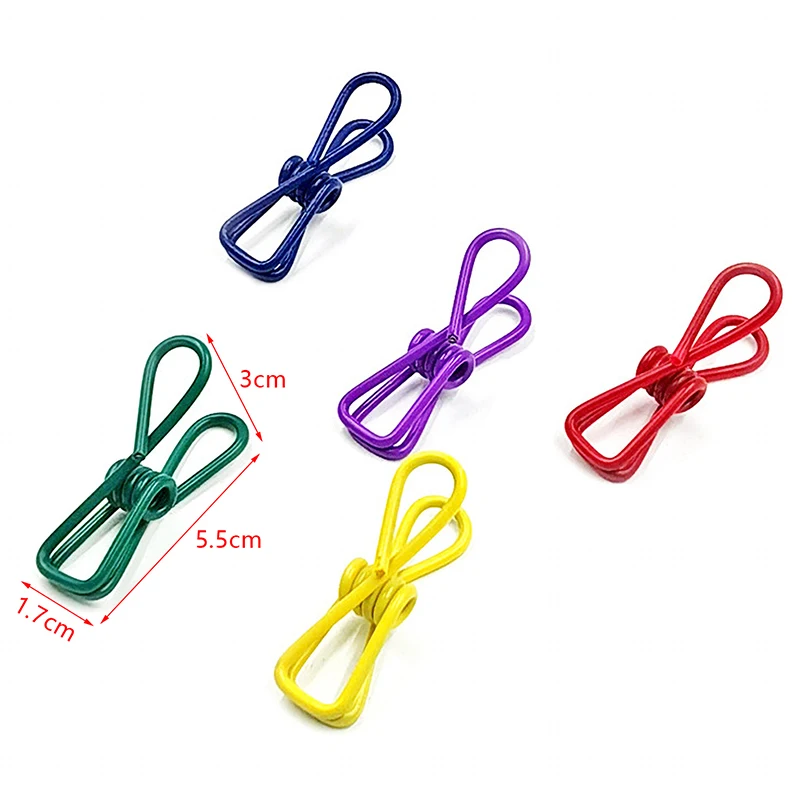 Stainless Steel Clothes Clips 10pcs