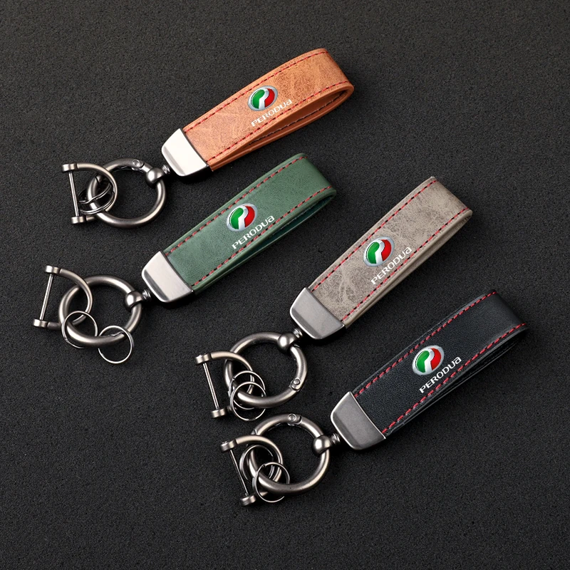Premium Leather Keychain Ultra HD Printing High Quality