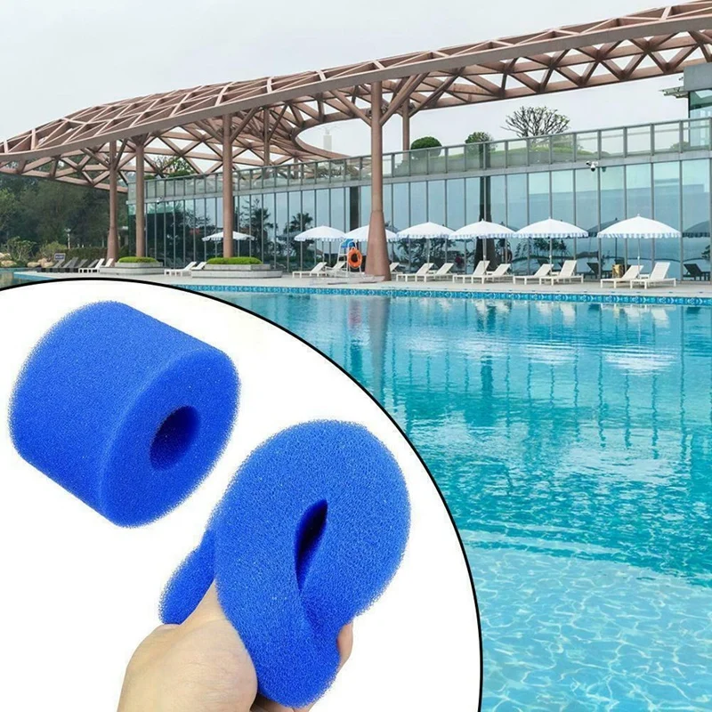 Filtre à éponge Remplacement Pour Spa Intex Type B - 26x16 Cm, Lavable Et Réutilisable - Améliore La Qualité De L'eau