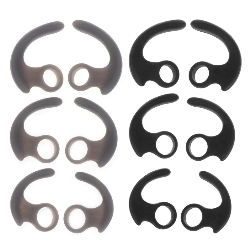 

3Pairs Soft Silicone Ear Pads Eartips For Sony Earbuds Silicone Case Ear Hook Dropship