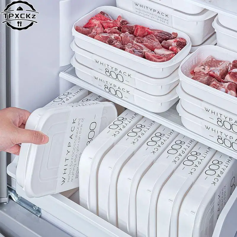 Japanese Frozen Meat Packaging Box Food Grade Refrigerator Storage