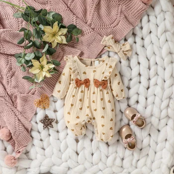 Baby Girls Long Sleeve Jumpsuit 1