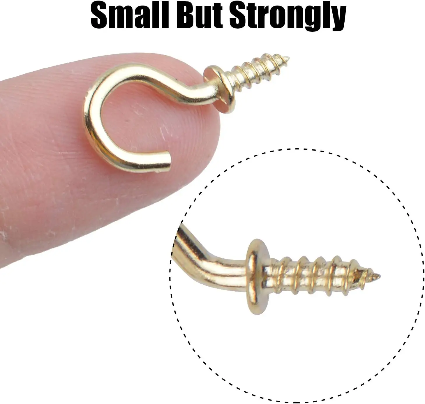 4 Pièces Plaque Oeillet Acier Inoxydable,Plaque à Oeillet Pontet Fore U,Crochet A Visser