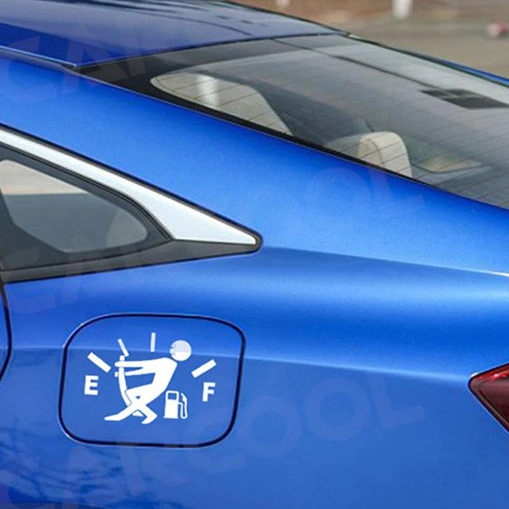 Funny Fuel Tank Car Sticker 3
