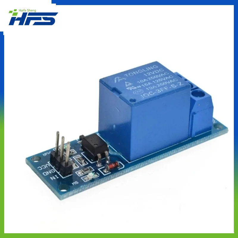 

1 Channel 12V relay module with optical coupling isolation relay MCU expansion board high / level trigger