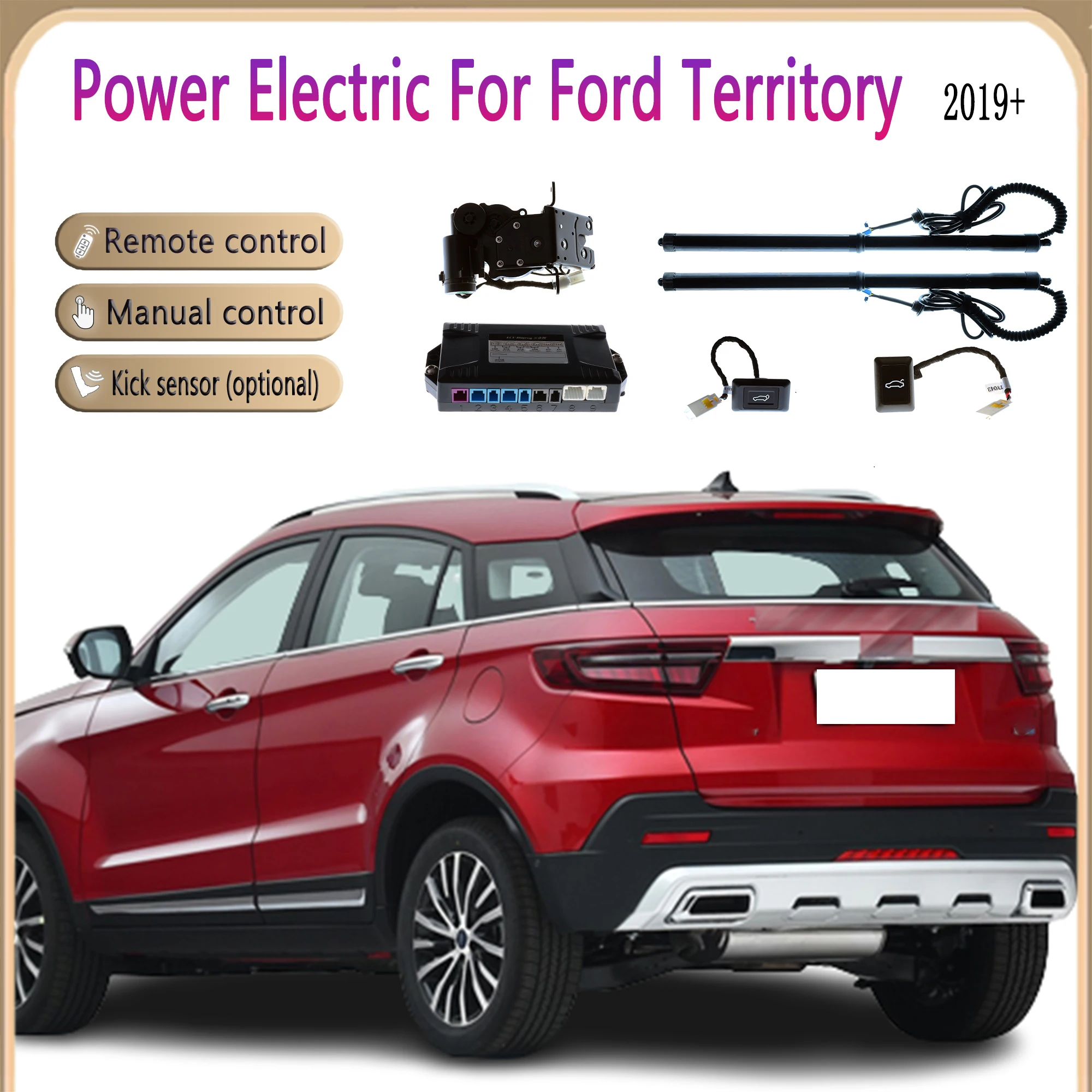 PowerTailGateLiftForFordTerritory2019SmartElectricTailgateAutomaticLiftingRear