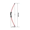 Teens Youth Beginner Outdoor Shooting 45inch Bow   for  Practice Longbow Archery Sport 5