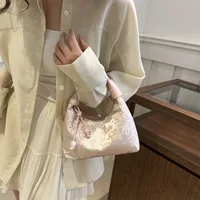 New Style Fine Embroidery Ladies Handbags Summer Fashion Shoulder Bag Crossbody Daily Party Tote Handbag for Women