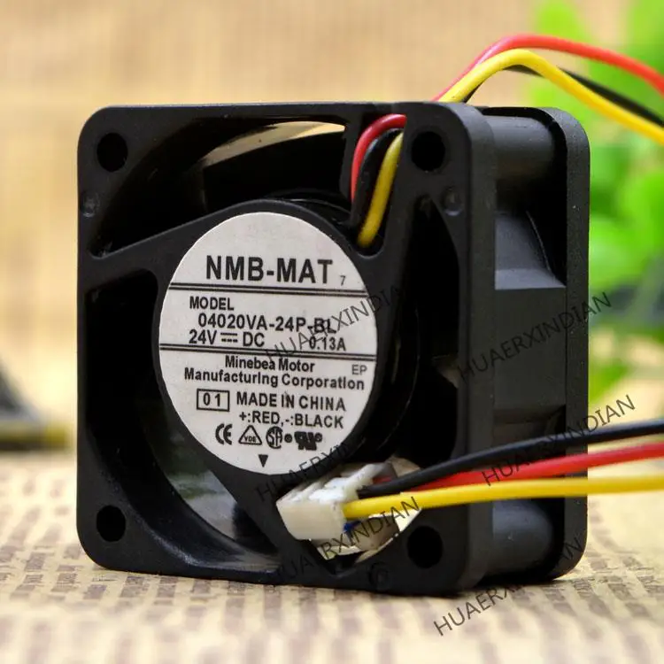

Новый комплект охлаждающего вентилятора 04020va-24p-bl 4020 24 В 0,13a 4 см