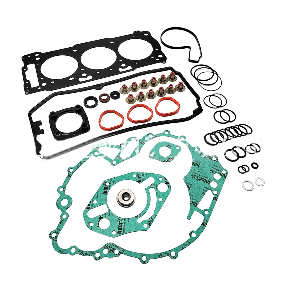 Engine Motor Gasket Kit Sea-Doo 4-TEC RXT RXP GTX GTI 130 155 215 255 260 rubber gasket,aluminum gasket kits