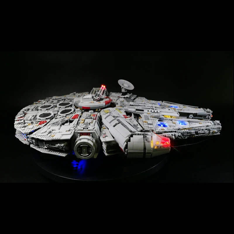 The Large Millennium Ship Falcon Building Blocks Compatible 05132 Toys For Kids Birthday Christmas Gifts XQ003 81085 83226