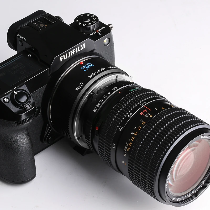 レンズ(単焦点) KIPON BAVEYES M645 GFX Kipon Baveyes 0.8x M645 for Fuji Gfx | Gafpa Gear