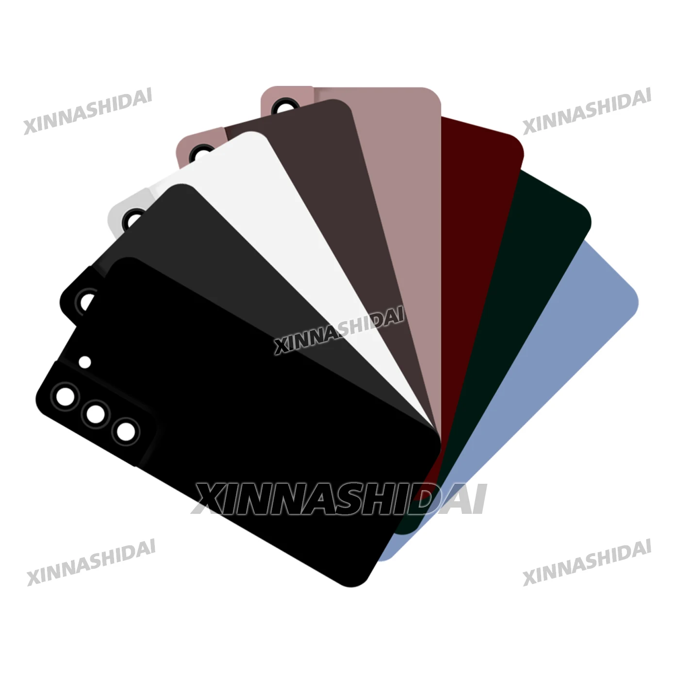 삼성 갤럭시 S22 플러스 배터리 백 하우징 커버 유리 패널 도어 후면 케이스(카메라 렌즈 포함)