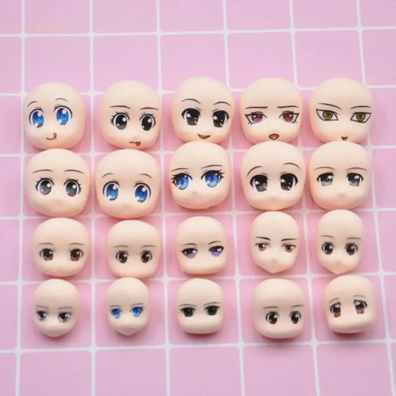 11 Sheet DIY Dolls Eyeball Eye Cartoon Decals Dolls Eye Water Stickers Label Dropship