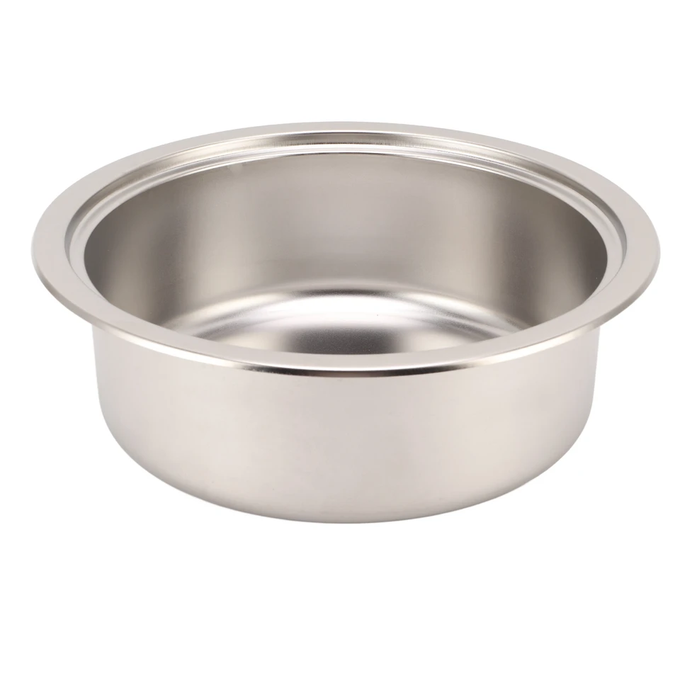 Lavello Da Cucina In Acciaio Inox 304 Per Camper - Rotondo Con Tagliere In Bambù, 360x120 Mm - Foto 7