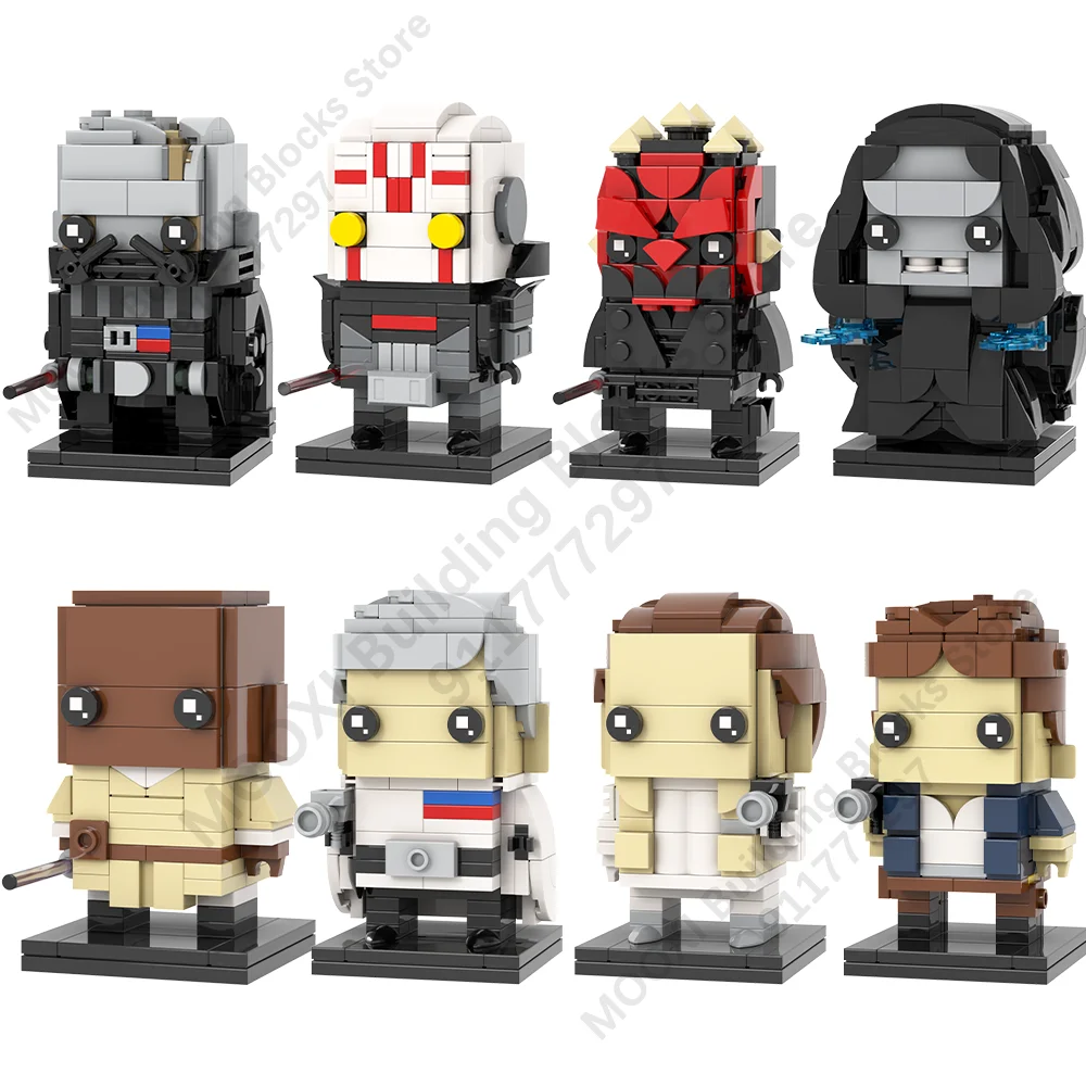 MOOXI Space Wars Movie Serie MOC Model Brick DIY Diorama Adults ...