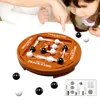New 2 Player Board Games Educational Strategy Portable Orbit Logic Board Game Othello Family Game Party 1