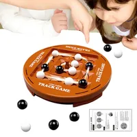 New 2 Player Board Games Educational Strategy Portable Orbit Logic Board Game Othello Family Game Party 1