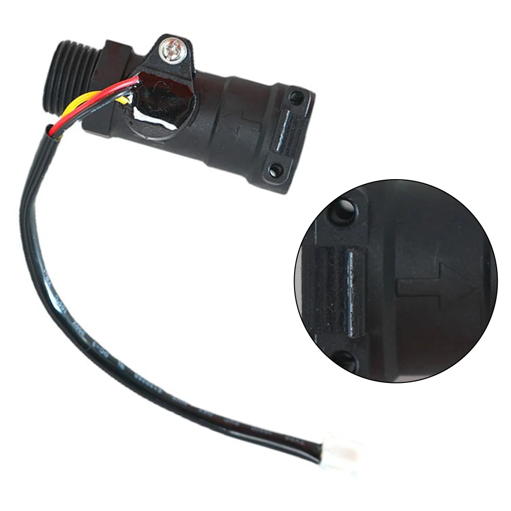 Water Flow Sensor Switch 1pc Hot Water Heater Flow Meter Heater Sensor Hot Hall Switch Wall Hung Boiler