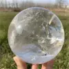 Natural Transparent Crystal Ball Quartz Energy Gem Mineral Specimen Healing Home Office Decorative Gift 1