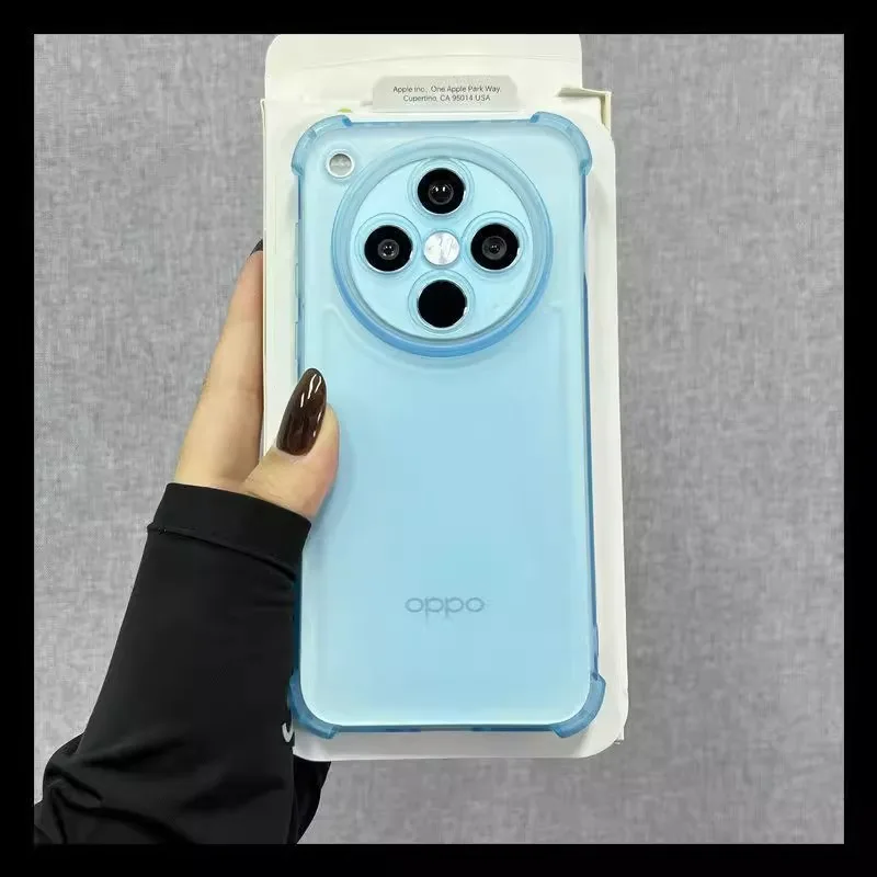 Shockproof Matte Soft Phone Case - Translucent Silicone Bumper