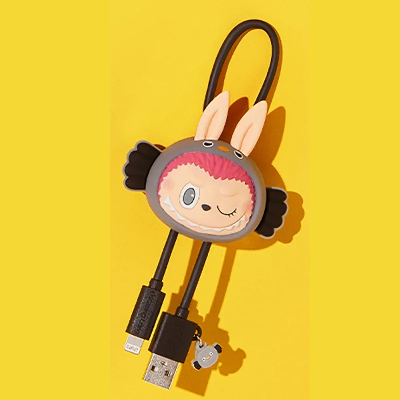 thumbnail image 1 of Pop Mart The Monsters Drunk In Sea Series Data Cable Iphone Type-C Blind Box Mystery Box Doll Cute Anime Figure Ornaments, 1 of 5
