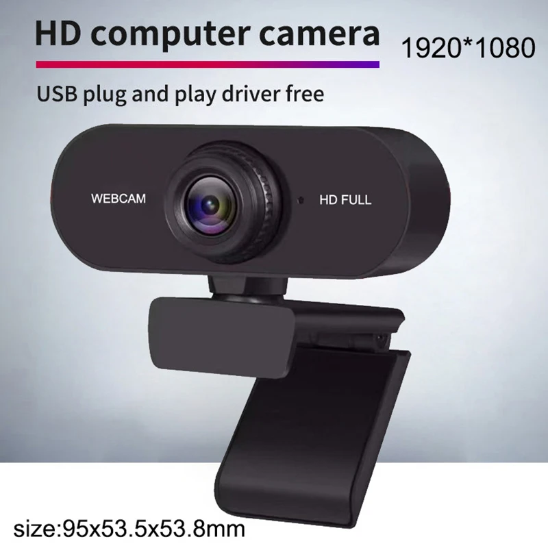 Online Course Webcam 1080P Camera Built-in Microphone High-definition Camera Laptop Conference Camera Without Driver USB Camera 2