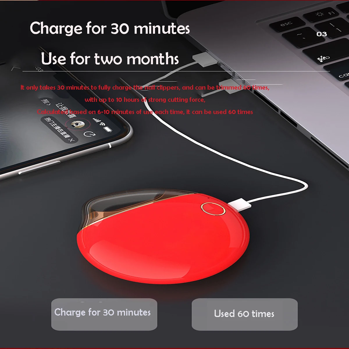 Electric Automatic Nail Clipper Sharpener Anti Splash Baby Adult Portable Nail Cutter Set Nail ClippersTools Nail Sharpener