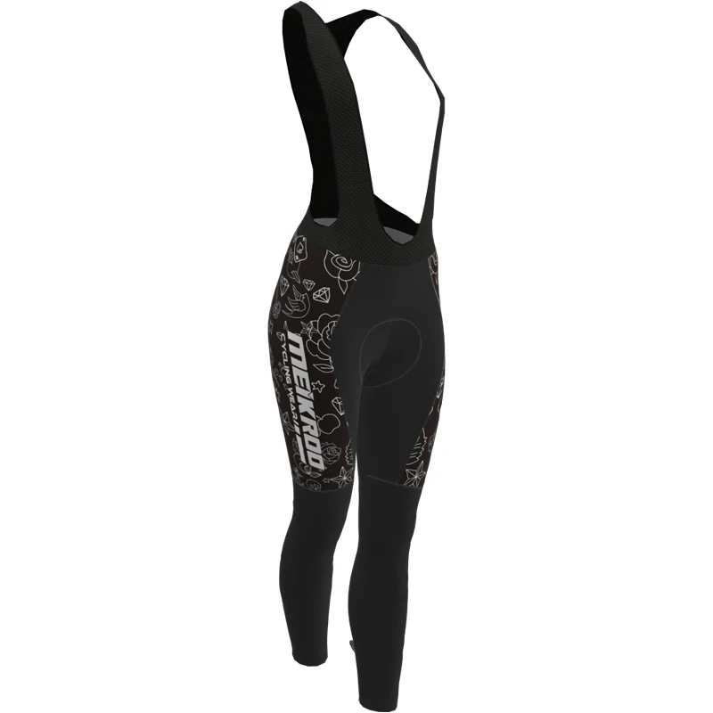 Cycling Tights Women Cycling Bib Tights Ciclismo Pantalones MTB Bicycle Cycling Trousers Lange Damen Radhose Culotte Largo Długie Spodnie