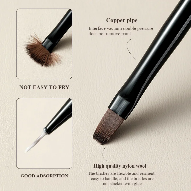 Japanese Style Sandalwood Pole Manicure Brush Manicure Light Therapy Color Painting Flower Pen Faint Dye Gradient Sweeping Pen 3