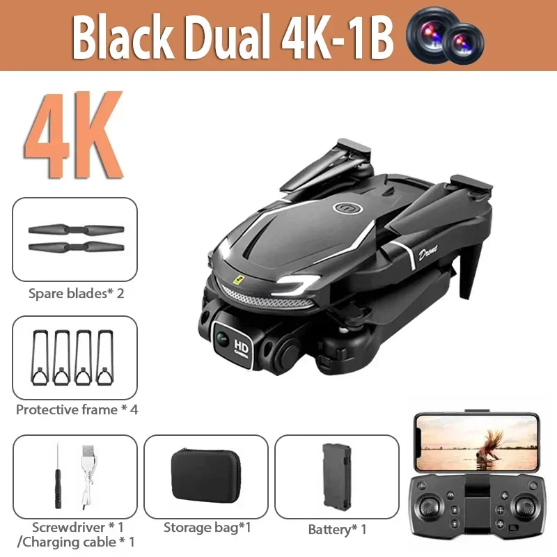 ตัวเลือกสินค้า โดรนถ่ายภาพ 8K 4K พร้อม GPS และ 5G