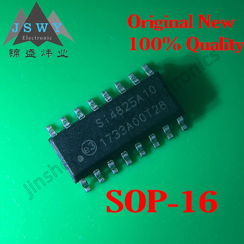 

4 pieces free shipping SI4825-A10-CSR SI4825A10 100% brand new imported full-band radio chip SOP16 Electronics