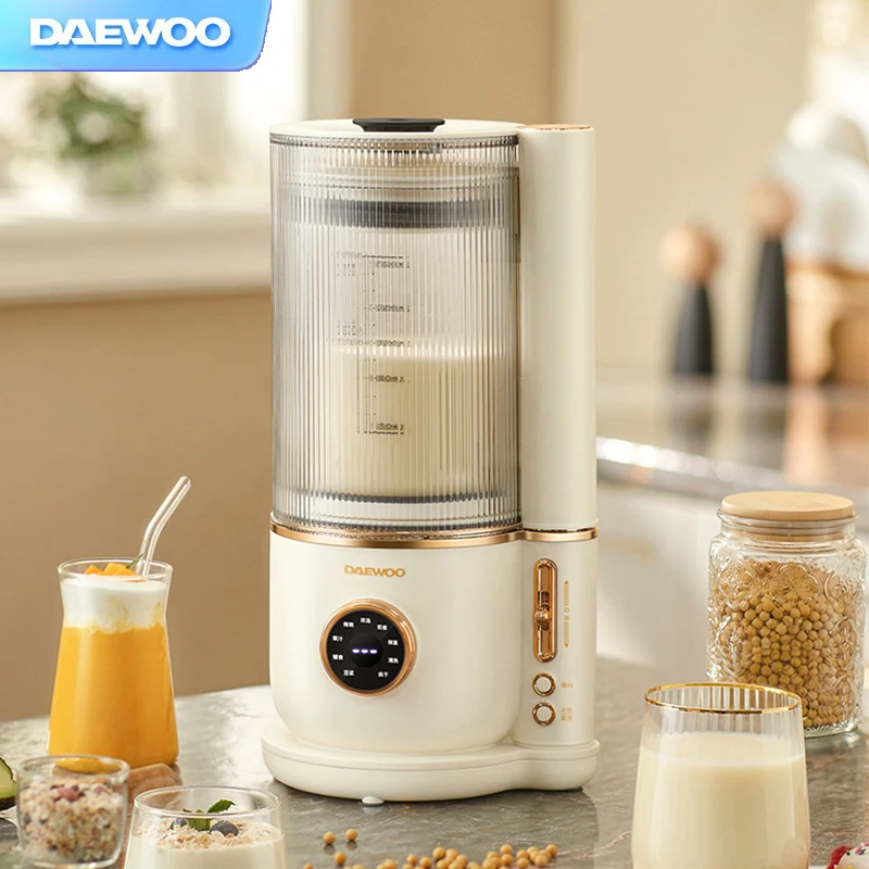 

Кухонный блендер DAEWOO, Миксер Для басов, емкость 1500 мл, домашний Многофункциональный кухонный комбайн, автоматическая чистка, сушка