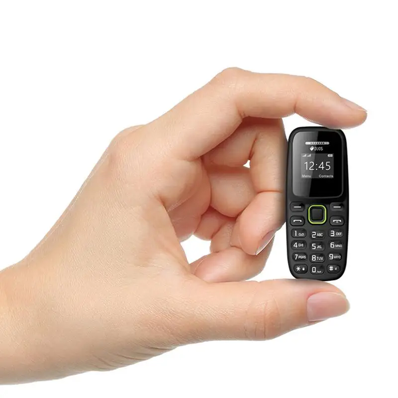 BM310 미니 휴대폰 듀얼 SIM 카드 슬롯 2G GSM 0.66 인치, 블루투스 호환 핸드폰 헤드폰 자동 통화 녹음 