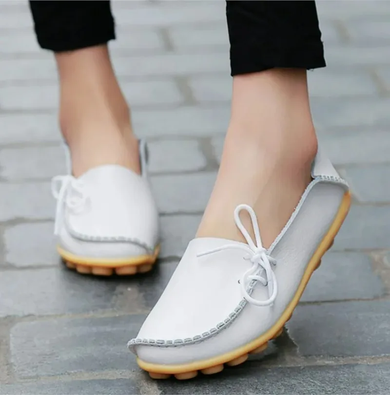 Dames casual schoenen oxford en instappers van echt leer_voghion.com