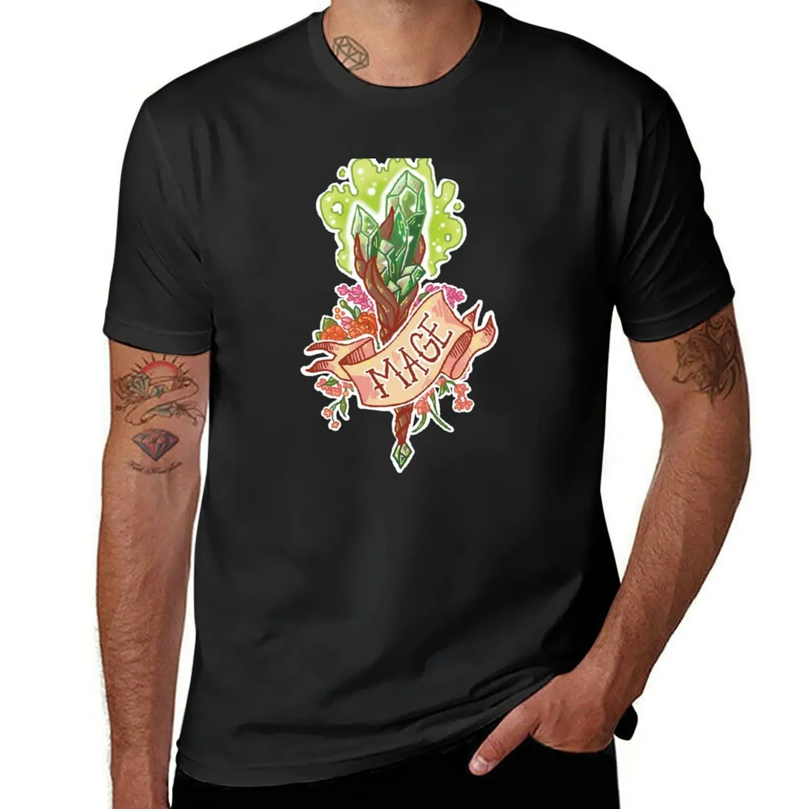MAGE CLASS T-Shirt sublime summer tops summer top oversized Men's cotton t-shirt