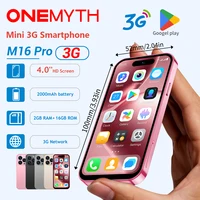 SOYES ONEMYTH M16 Pro 3G Mini Smartphone 4.0" HD Full Screen 2000mAh 2GB RAM 16GB ROM 5MP Camera Dual SIM With Face ID Whats APP 1